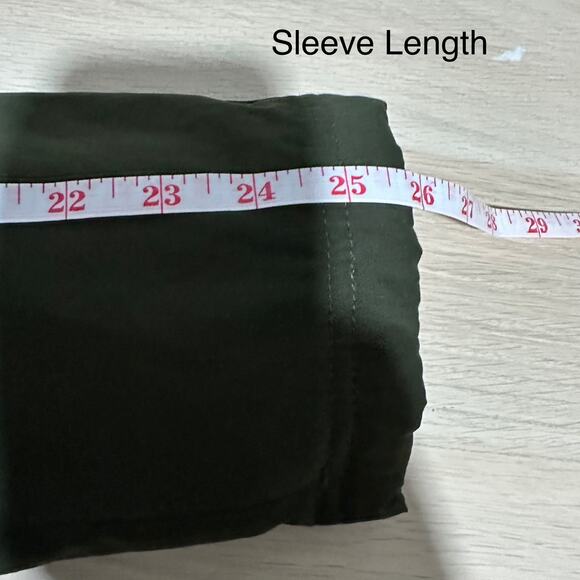 Guess Women’s Faux Fur Trim Convertible Parka Winter Coat in Green Size XXL - Picture 15 of 15